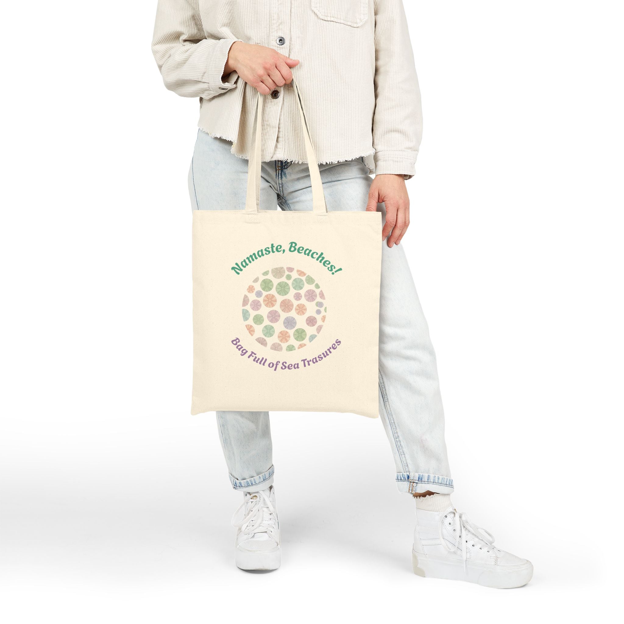 Sea Urchin Watercolor Tote Bag, by Aina Trastamara