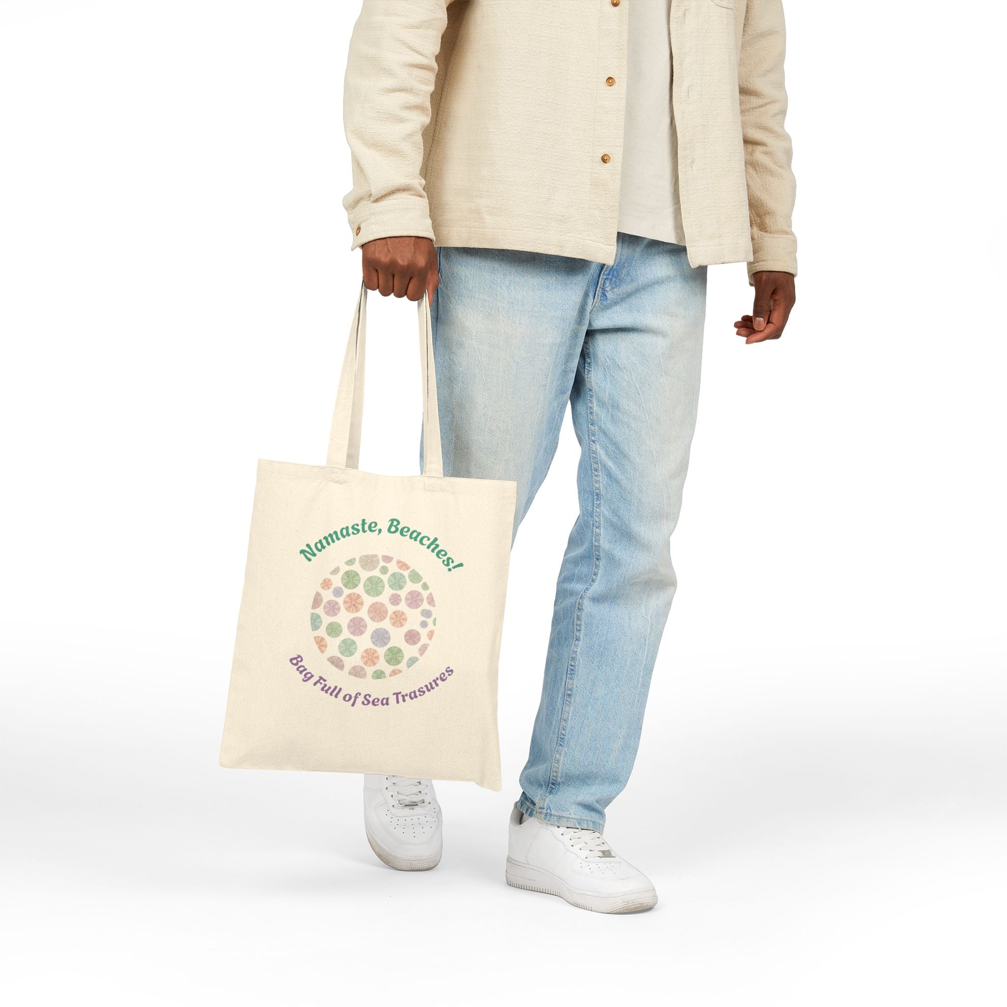 Sea Urchin Watercolor Tote Bag, by Aina Trastamara